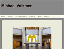 Tablet Screenshot of michael-volkmer.de